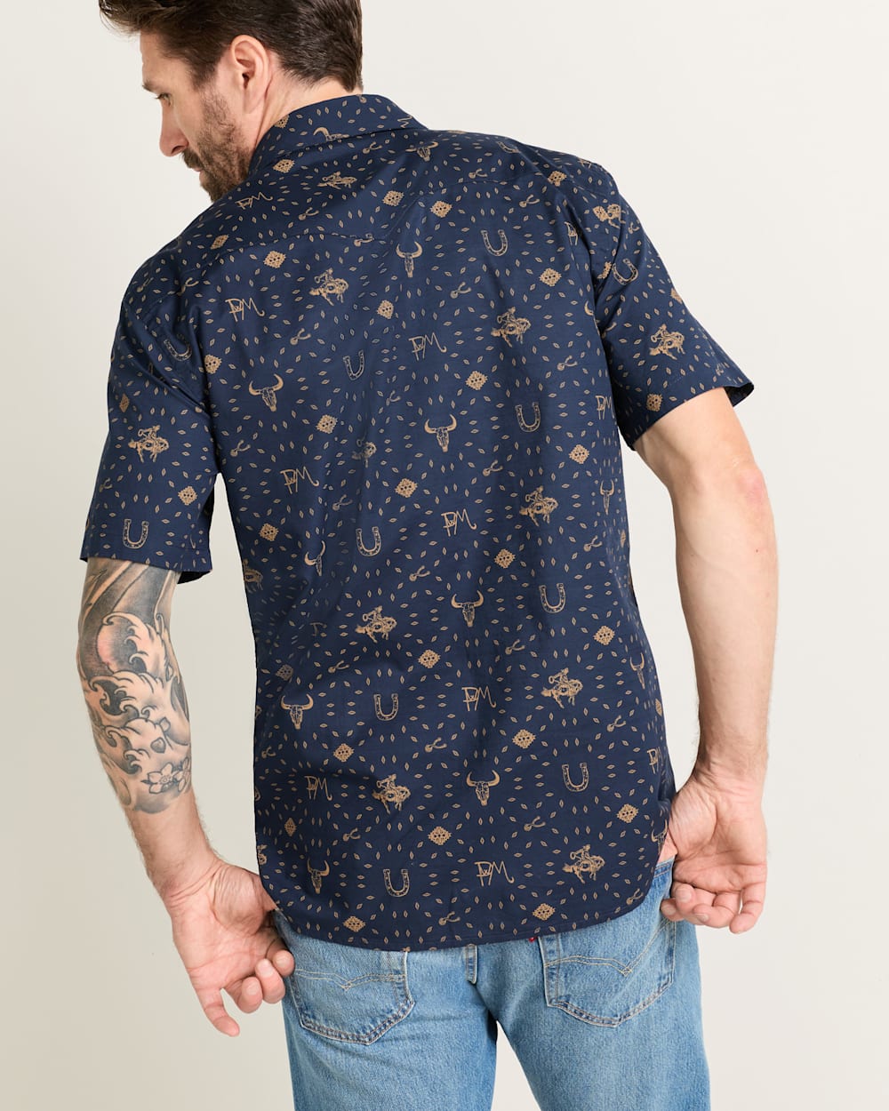 Pendleton Shop Men's Short-Sleeve Laramie Snap-Front Western Shirt