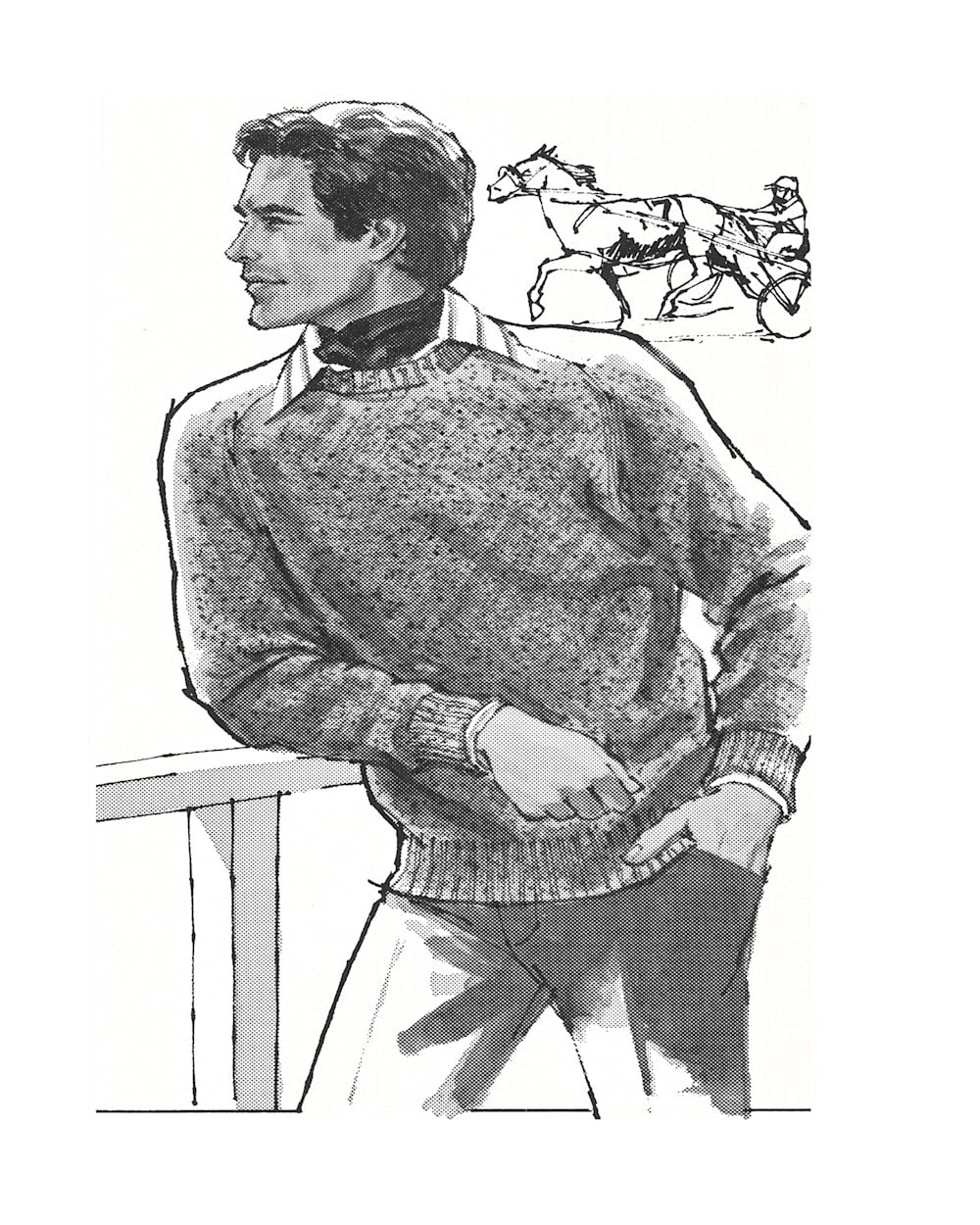 Pendleton Shop Men's Shetland Collection Sweater