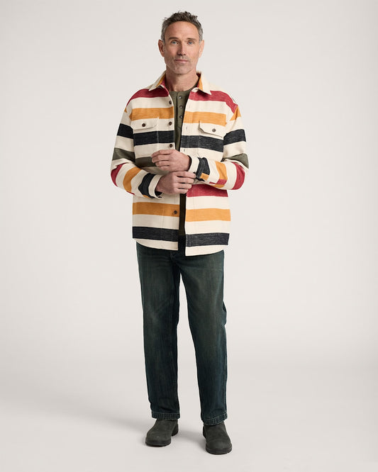 Pendleton Buy Men's Glacier Cotton Chamois Driftwood Shirt Tops