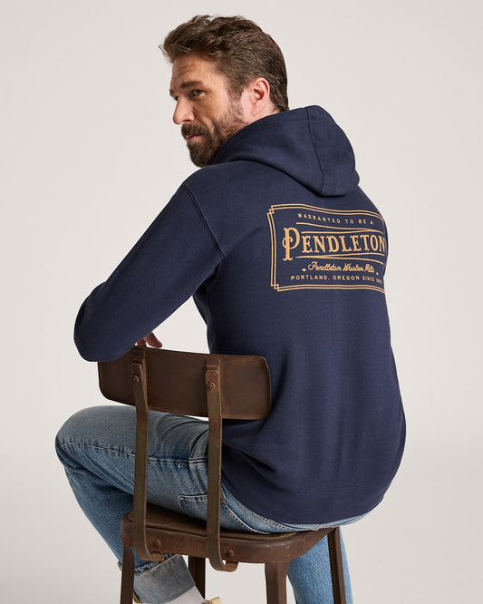 Pendleton Stay Stylish with Men's Heritage Logo Hoodie