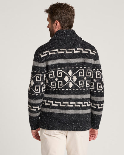 Pendleton Shop Men's Westerley Donegal Lambswool Cardigan in Sweaters