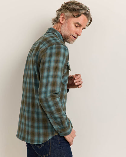 Pendleton Men's Plaid Burnside Cotton Flannel Shirt