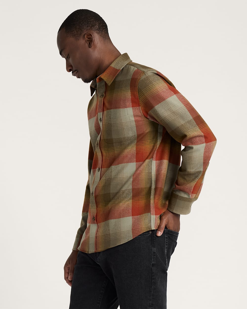 Pendleton Shop Men's Plaid Lodge Shirt on Sale