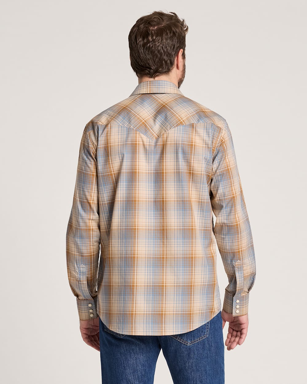 Pendleton Shop Men's Cotton Plaid Bishop Shirt: Stylish Comfort