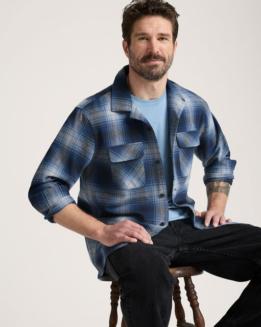 Pendleton Buy Men's Long Sleeve Plaid Cotton Board Shirt Tops