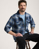Rust/Navy Plaid