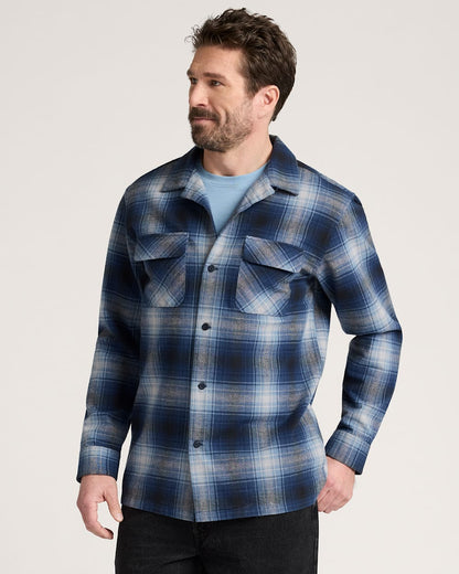 Pendleton Buy Men's Long Sleeve Plaid Cotton Board Shirt Tops