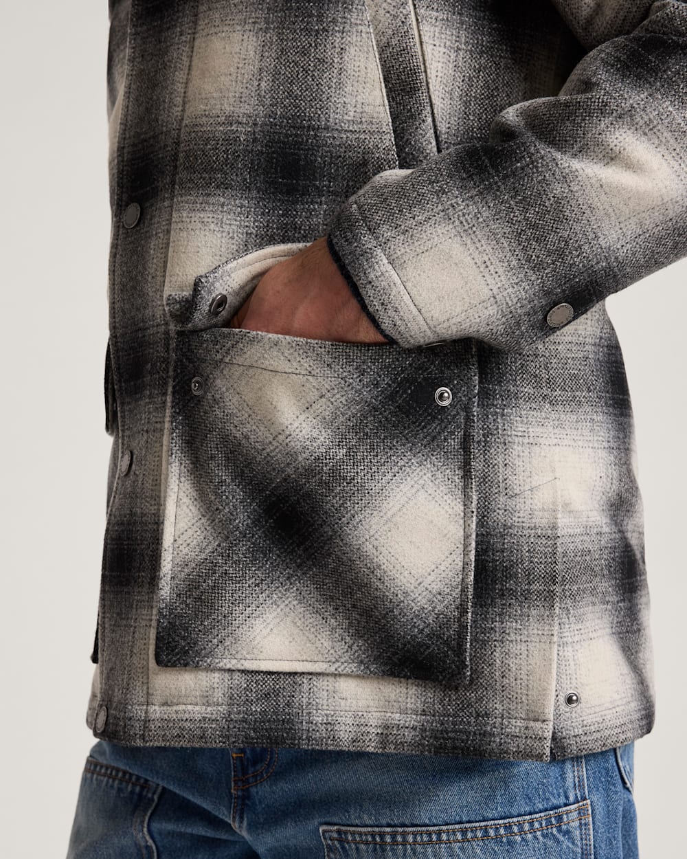 Pendleton Shop Men's Bozeman Wool Field Coat in Jackets & Coats