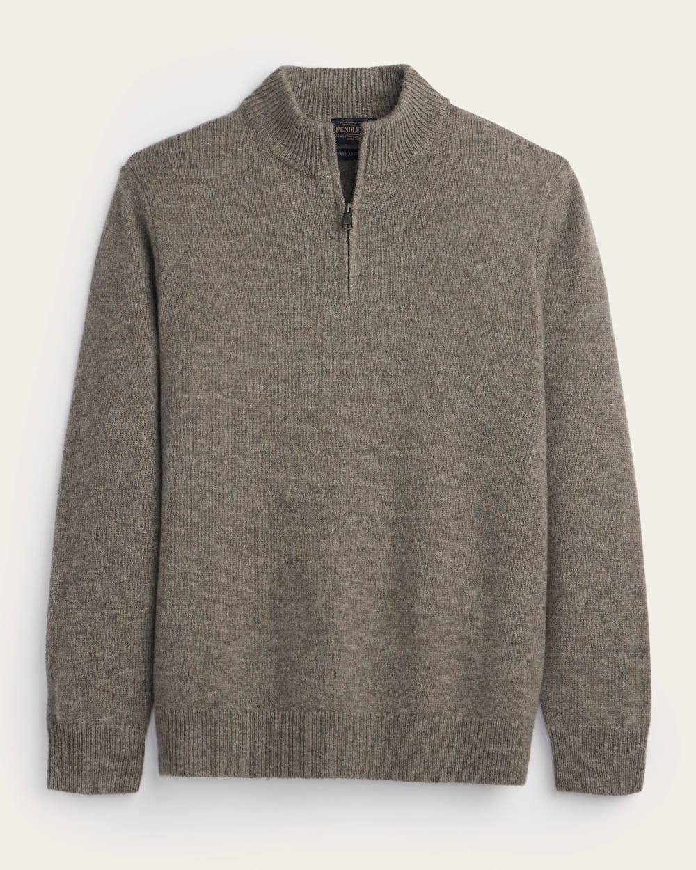 Pendleton Shop Men's Shetland Collection Quarter-Zip Sweater in Sweaters