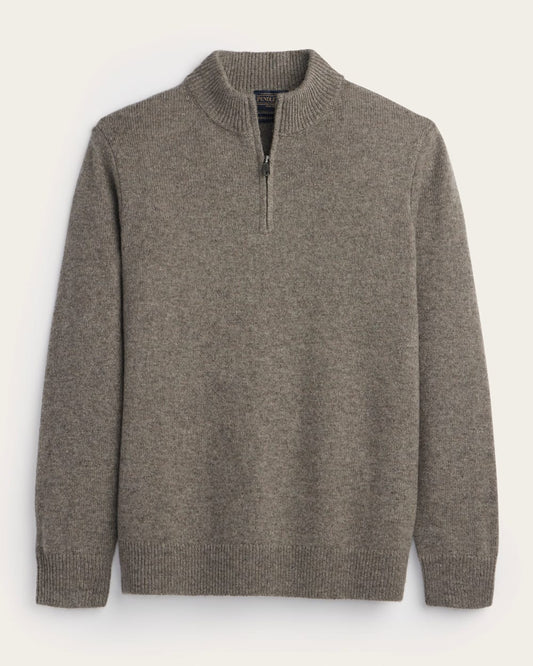 Pendleton Shop Men's Shetland Collection Quarter-Zip Sweater in Sweaters