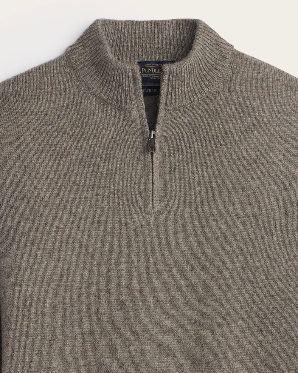 Pendleton Shop Men's Shetland Collection Quarter-Zip Sweater in Sweaters