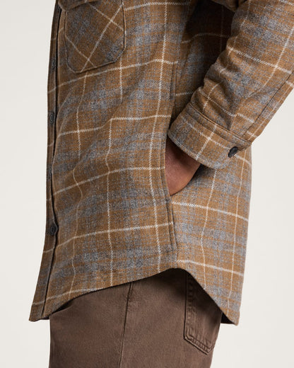 Pendleton Shop Men's Plaid Quilted CPO Jacket in Jackets & Coats