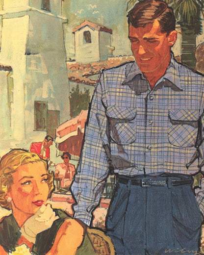 Pendleton Shop Men's Plaid Wool Board Shirt: Stylish Comfort