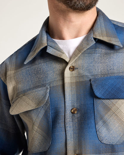 Pendleton Shop Men's Plaid Wool Board Shirt: Stylish Comfort