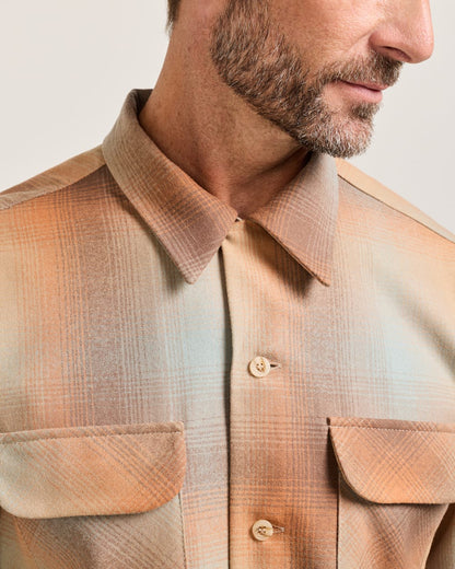 Pendleton Shop Men's Plaid Wool Board Shirt: Stylish Comfort