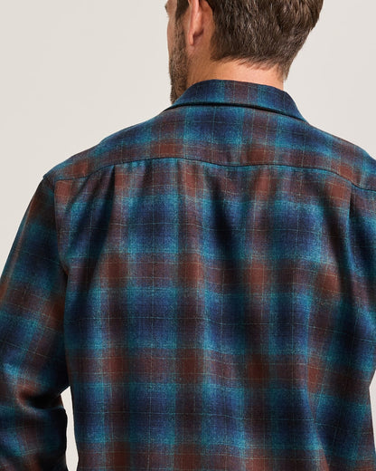 Pendleton Shop Men's Plaid Wool Board Shirt: Stylish Comfort