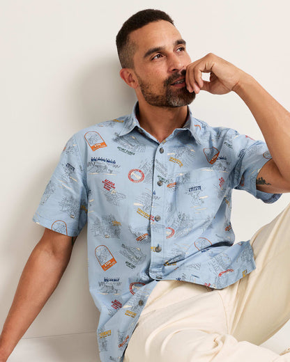 Pendleton Shop Men's Short-Sleeve National Park Shoreline Shirt