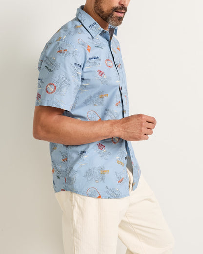 Pendleton Shop Men's Short-Sleeve National Park Shoreline Shirt