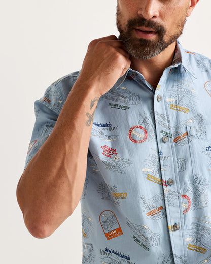 Pendleton Shop Men's Short-Sleeve National Park Shoreline Shirt
