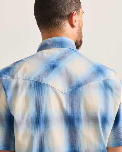 Pendleton Men's Short-Sleeve Plaid Frontier Shirt