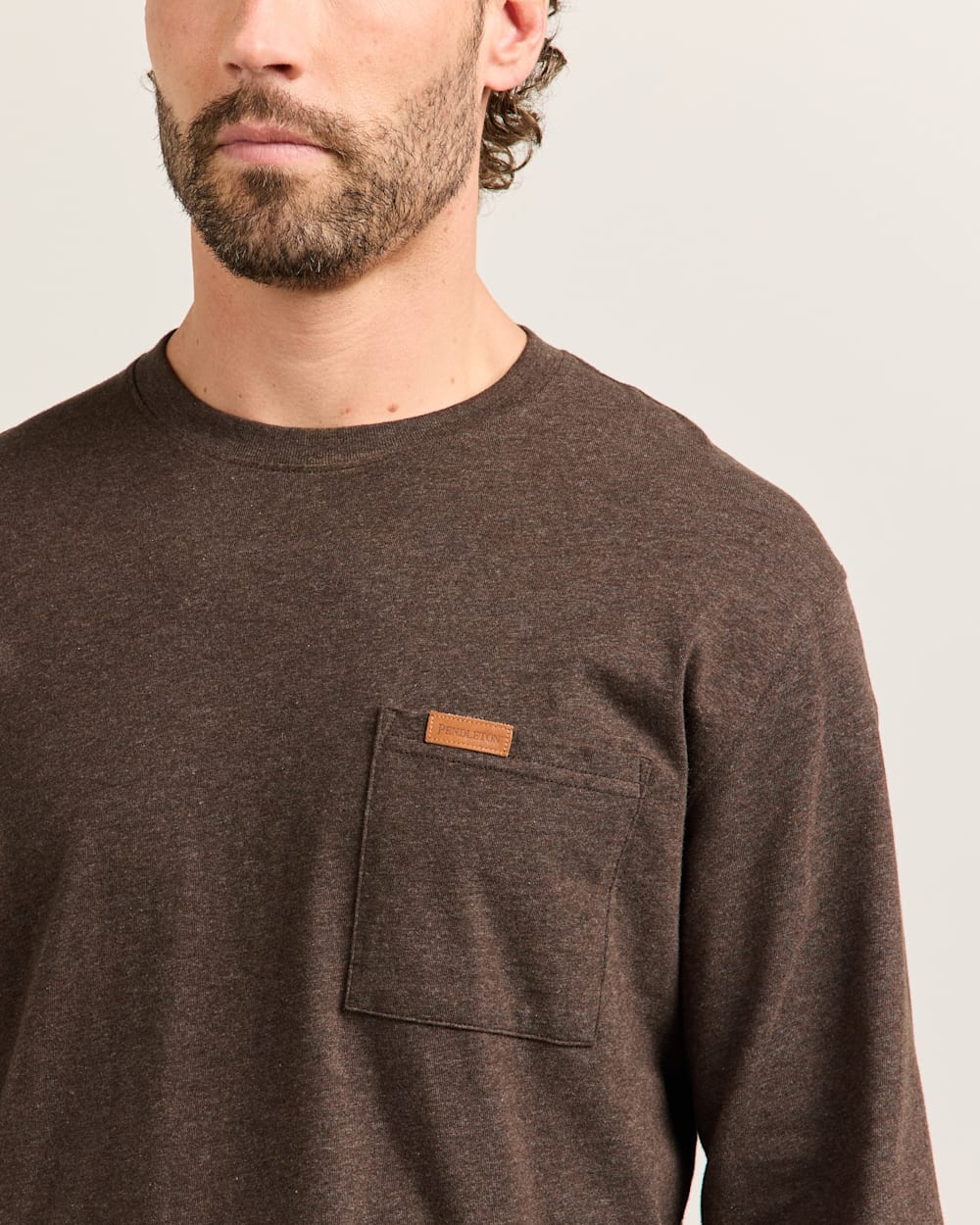 Pendleton Men's Long-Sleeve Deschutes Pocket Tee