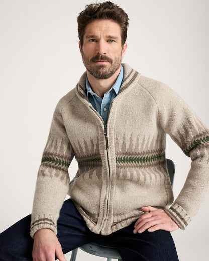 Pendleton Buy Men's Sawtooth Buck Lambswool Zip Cardigan Sweater