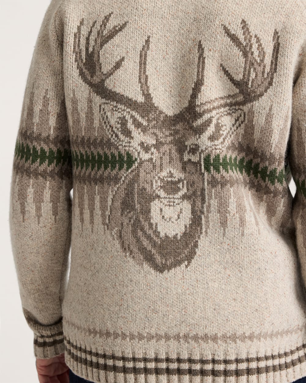 Pendleton Buy Men's Sawtooth Buck Lambswool Zip Cardigan Sweater