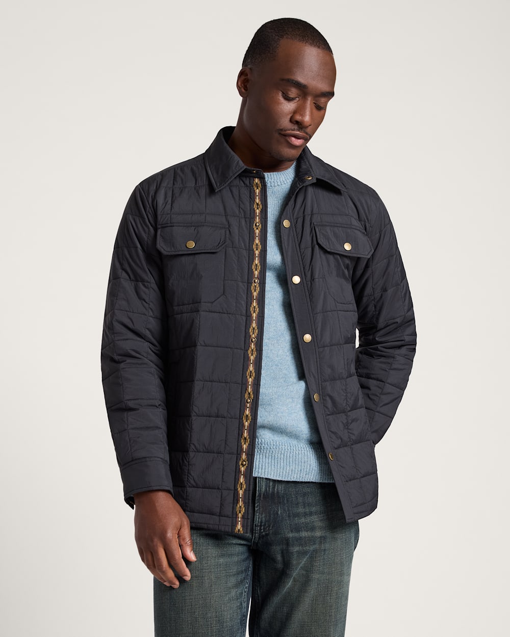 Pendleton Shop Men's Arroyo Quilted Shirt Jacket in Outerwear