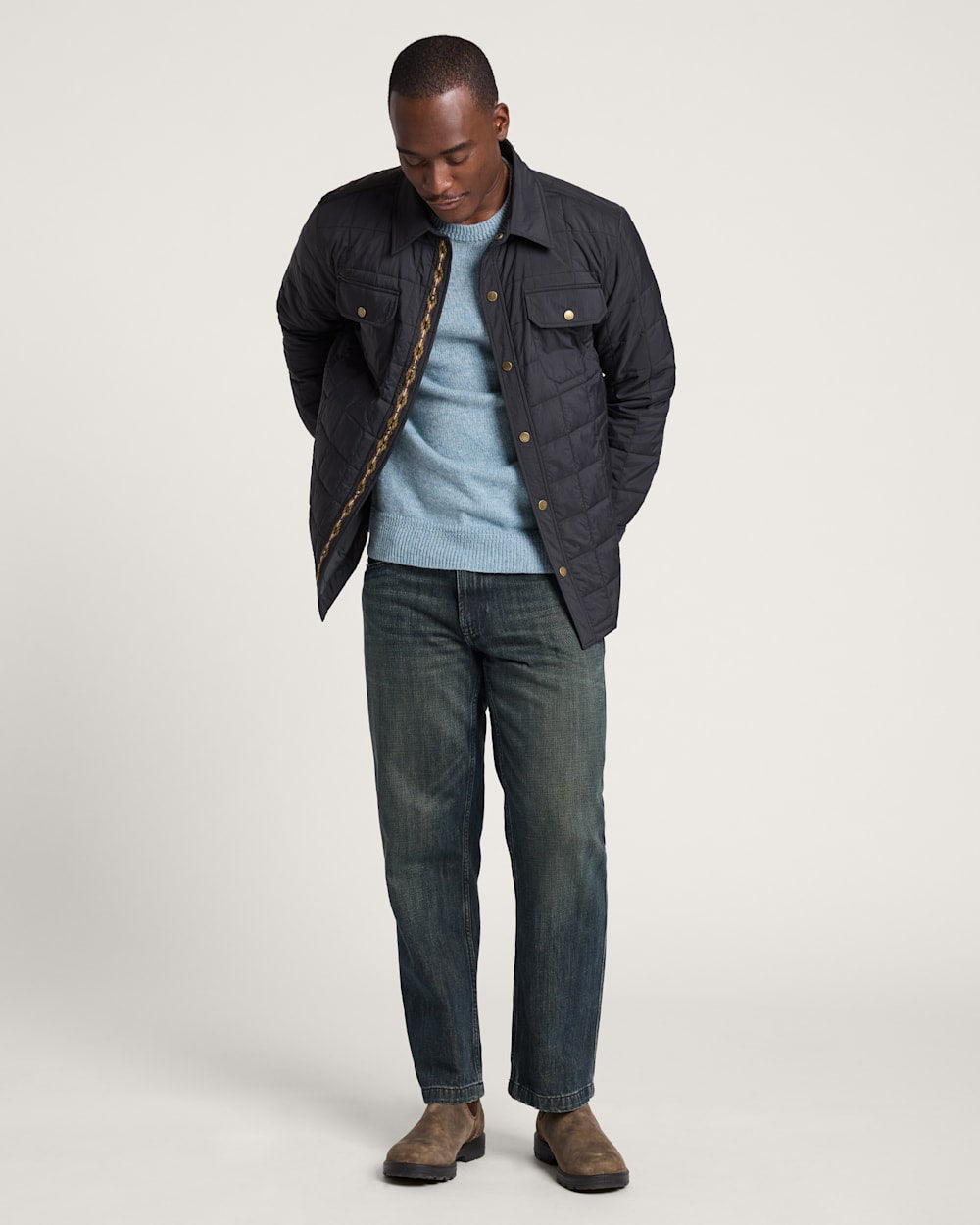 Pendleton Shop Men's Arroyo Quilted Shirt Jacket in Outerwear