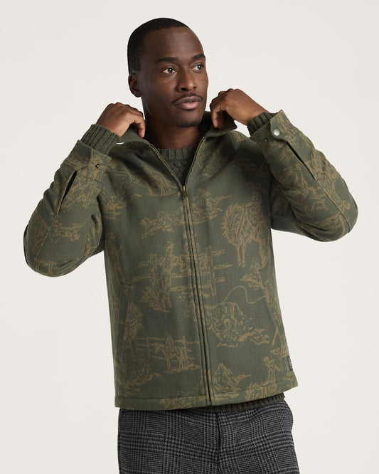 Pendleton Shop Men's Wild Landscape Work Jacket in Outerwear