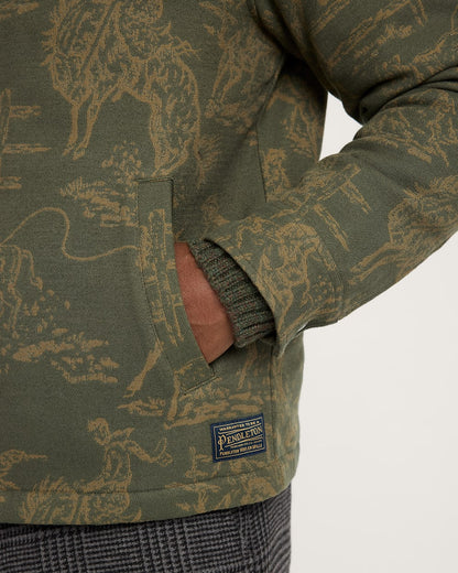 Pendleton Shop Men's Wild Landscape Work Jacket in Outerwear