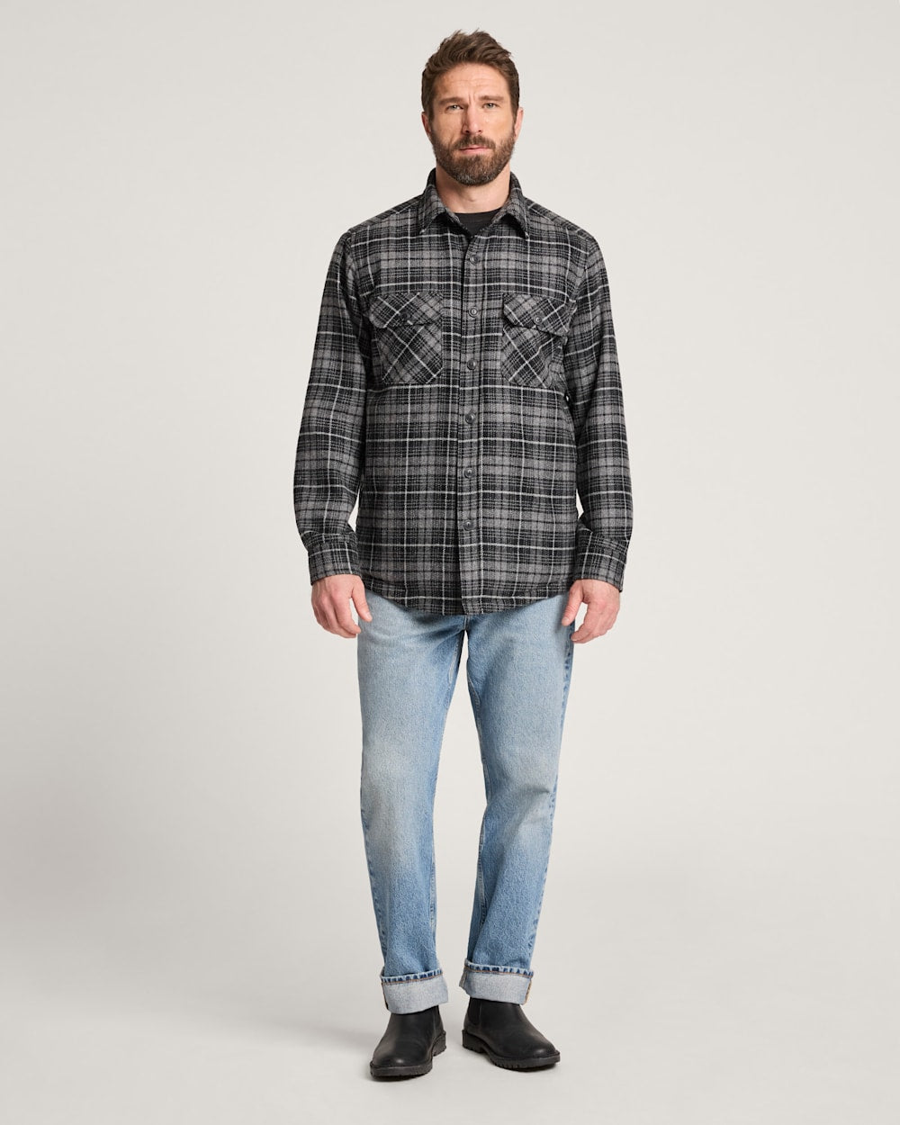 Pendleton Shop Men's Plaid Quilted CPO Jacket in Jackets & Coats
