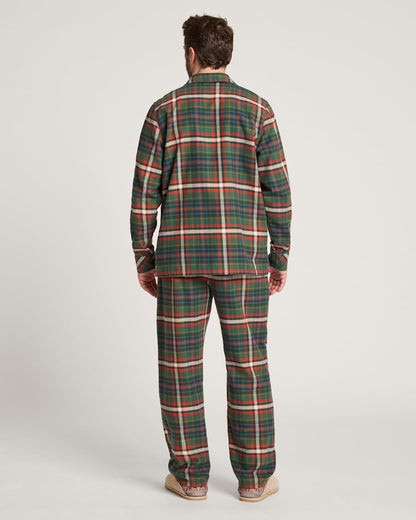 Pendleton Shop Men's Plaid Flannel Pajama Set in Sleepwear