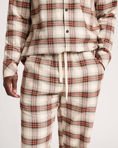 Pendleton Shop Men's Plaid Flannel Pajama Set in Sleepwear