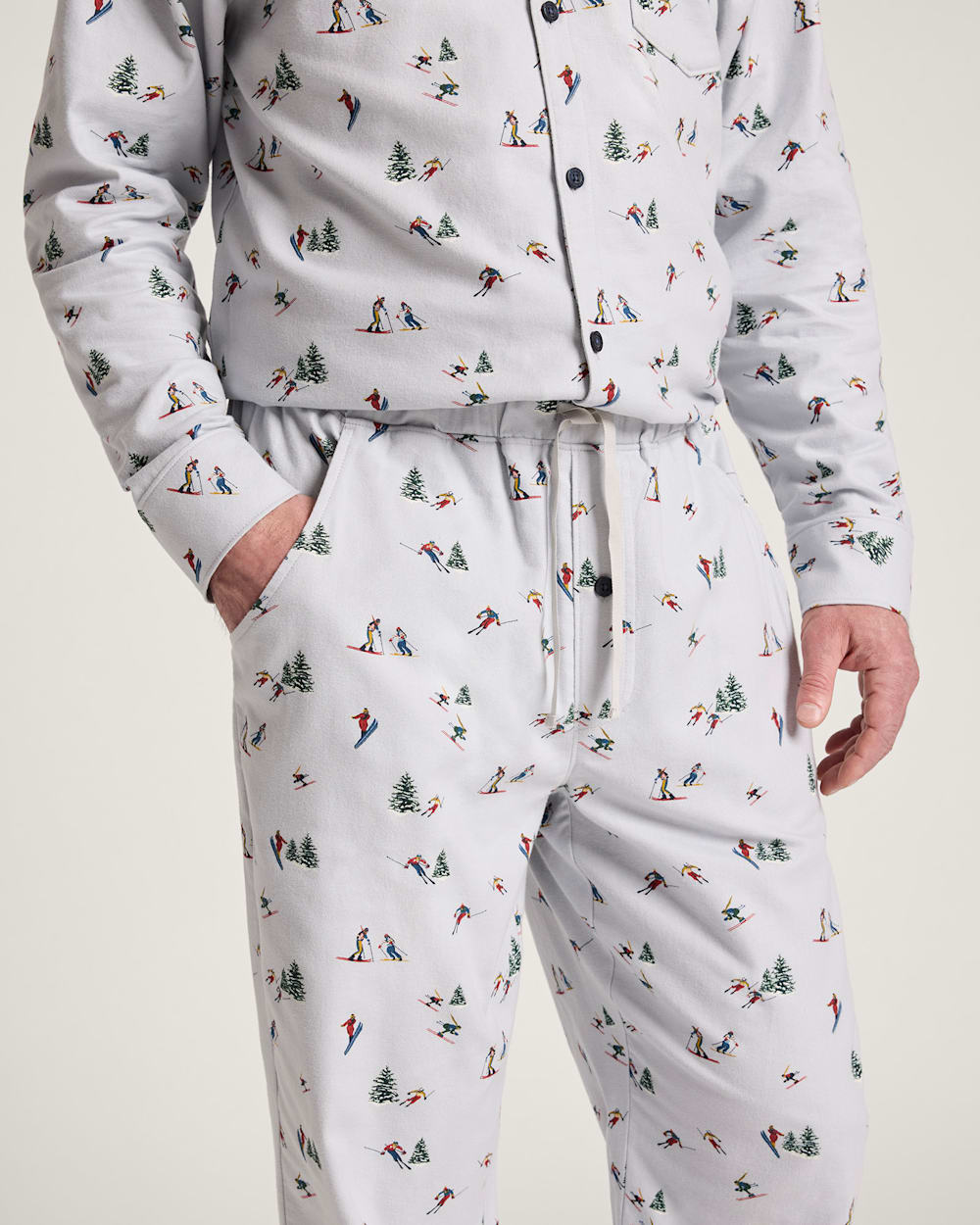 Pendleton Shop Men's Ski Print Flannel Pajama Set in Sleepwear