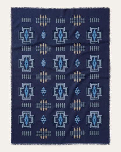Pendleton Shop Luxurious Harding Featherweight Wool Scarf