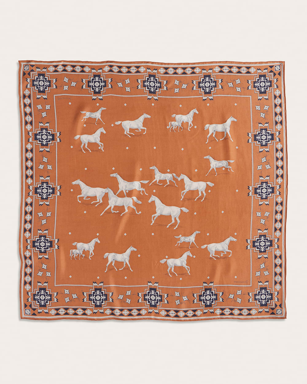 Pendleton Herd Of Horses Silk Scarf