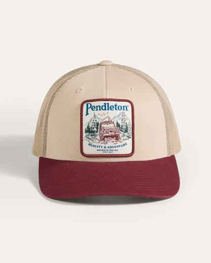 Pendleton Adventure Logo Five Panel Trucker Hat