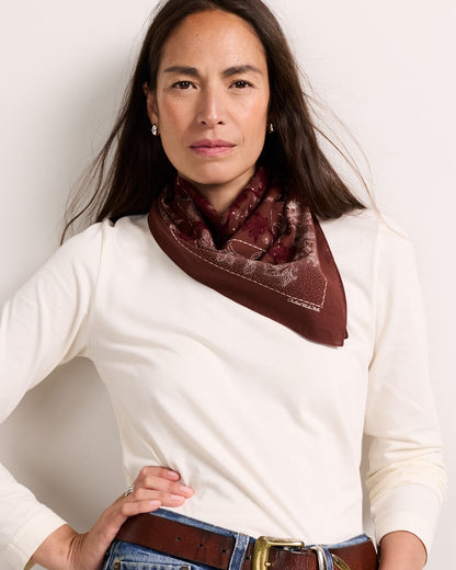 Pendleton Embroidered Bandana Scarf