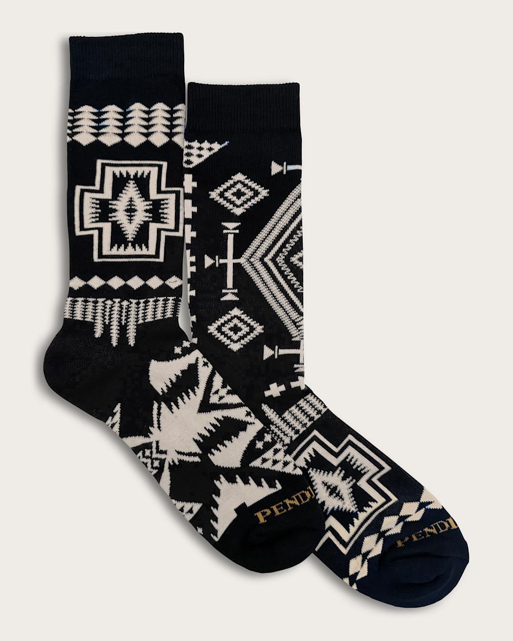 Pendleton Shop Trio Pattern Crew Socks in Socks
