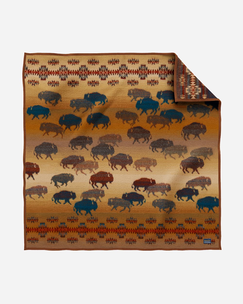 Pendleton Prairie Rush Hour Throw Blanket & Pillow Set