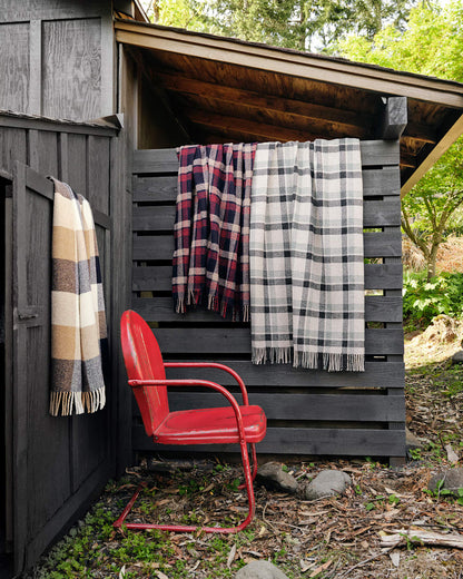 Pendleton Shop Now for the Eco-Wise Wool Fringed Throw