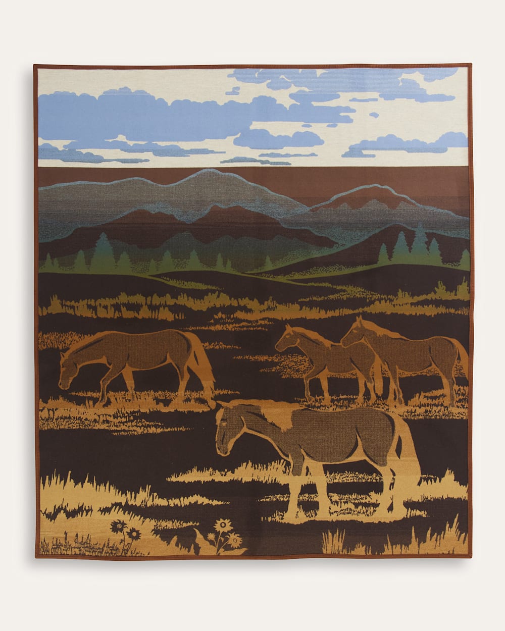 Pendleton Shop The USA Made Wool Shadow Mountain Pattern Blanket