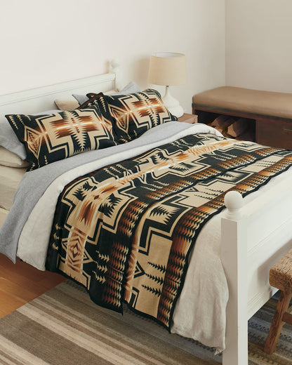 Pendleton Harding Jacquard Blanket Retring Colors