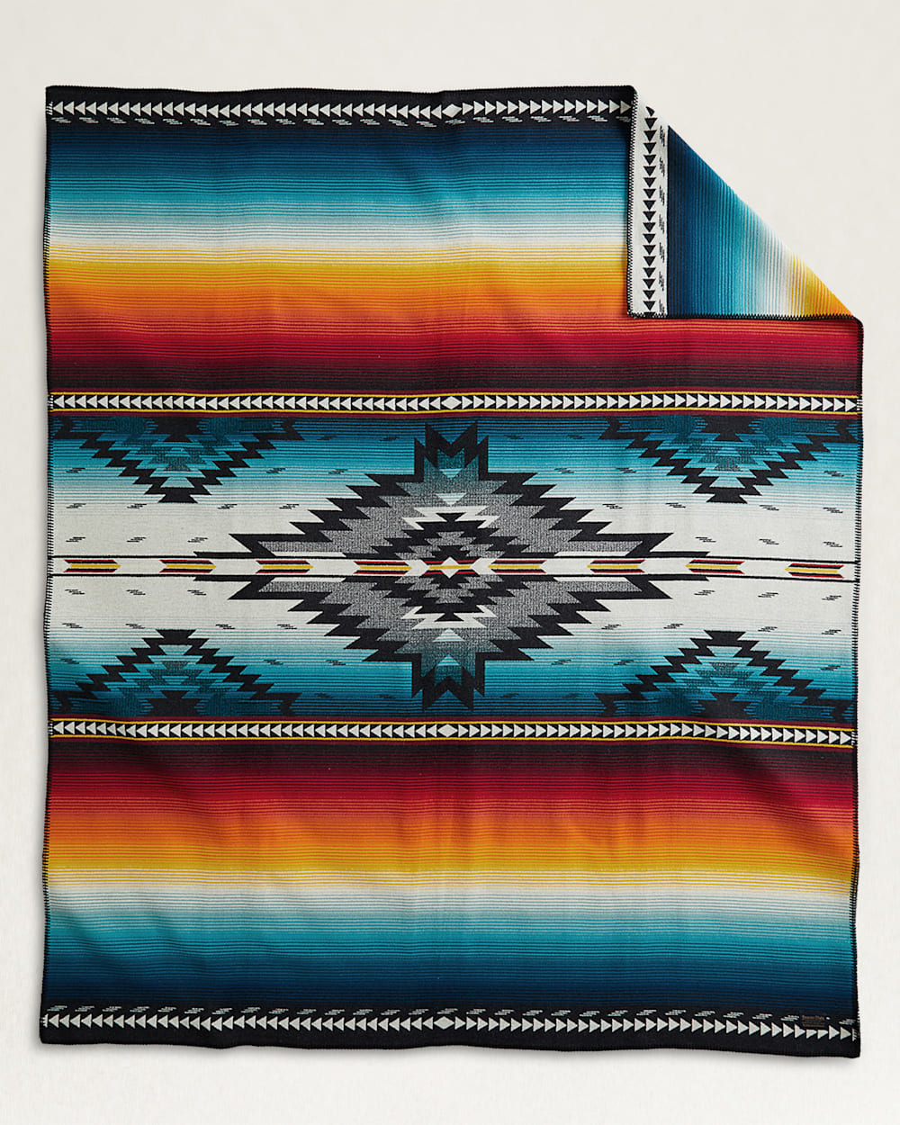 Pendleton Shop & Wrap Up in Cozy Saltillo Sunset Blanket