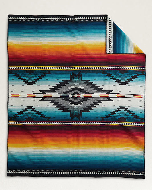 Pendleton Shop & Wrap Up in Cozy Saltillo Sunset Blanket