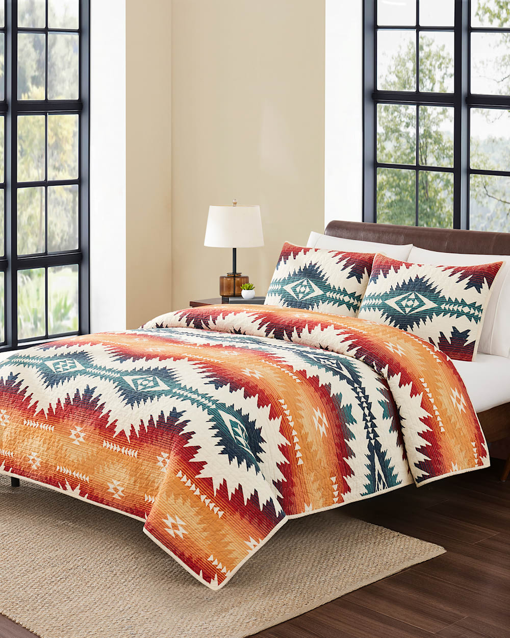 Pendleton Shop Cozy Sunset Pass Coverlet Set