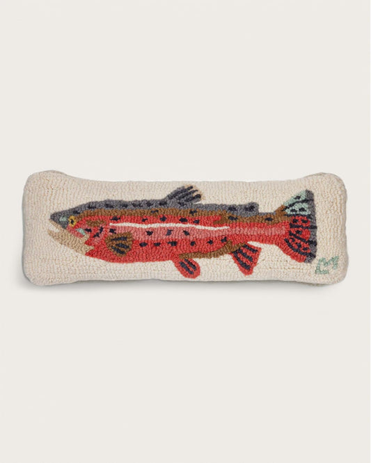 Pendleton Shop Trout Hooked Lumbar Pillow: Comfort & Style