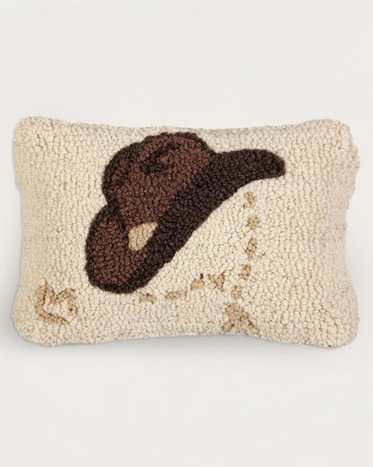 Pendleton Shop Cowboy Hat Lumbar Pillow: Stylish Comfort