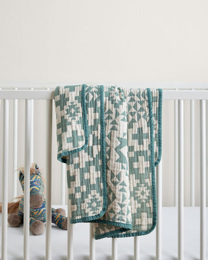Pendleton Organic Cotton Blue Ridge Baby Blanket